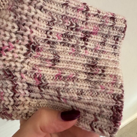 Faherty Painters Crew Sweater In Painted Rose - Medium - Picture 8 of 9